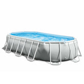Intex Tube-Shaped Oval Above Ground Pool 503x274x122cm 26796 - Colorland Toys